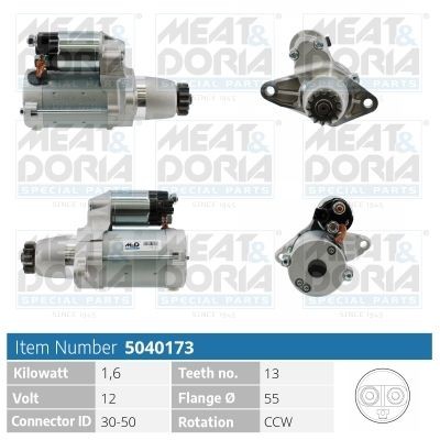 MEAT & DORIA 5040173 Starter motor 281000H051
