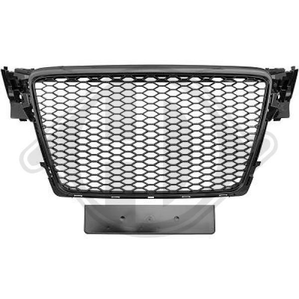 DIEDERICHS 1018341 Audi A4 2001 Front grill