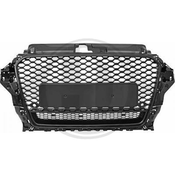 DIEDERICHS 1033242 Front grill AUDI ALLROAD in original quality