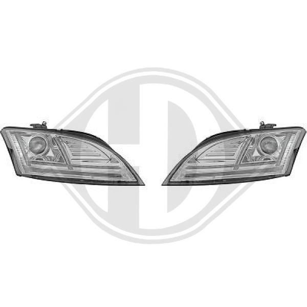 Audi TT Headlight set DIEDERICHS 1041685 cheap
