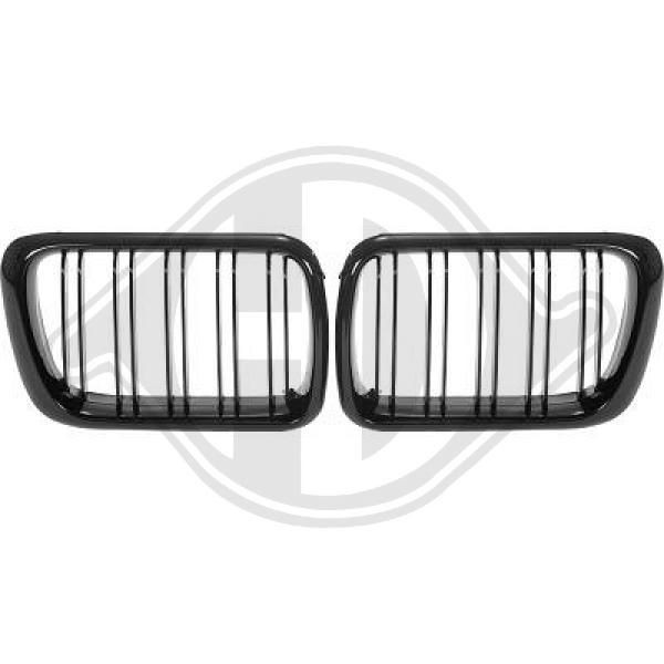 DIEDERICHS 1213541 Front grill BMW E36 Convertible