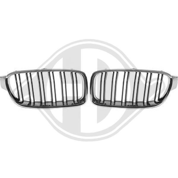 DIEDERICHS 1217243 BMW 3 Series 2017 Grille assembly