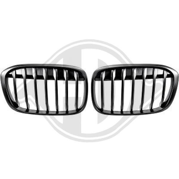 DIEDERICHS 1266240 Front grille BMW F48 sDrive 18 i 136 hp Petrol 2015 price