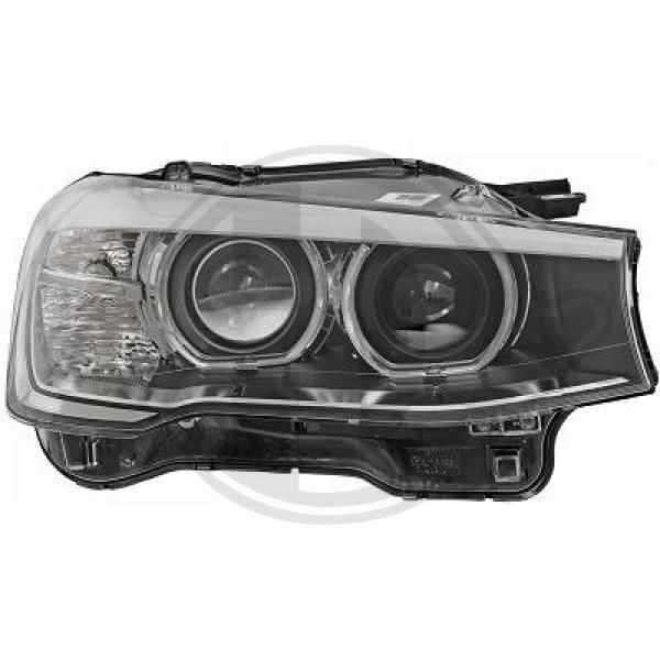 BMW X3 Headlight 16197922 DIEDERICHS 1276180 online buy