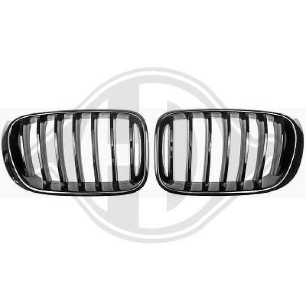 DIEDERICHS 1276541 BMW X3 2013 Grille assembly