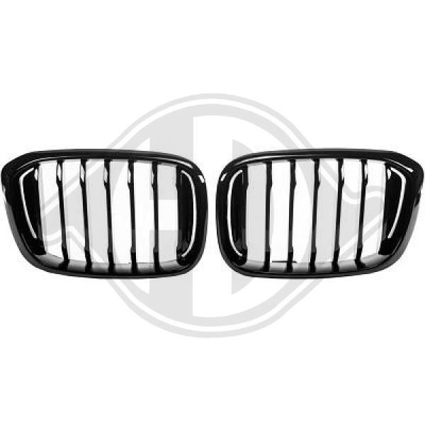 DIEDERICHS Grille assembly BMW X3 (G01, F97) new 1277240