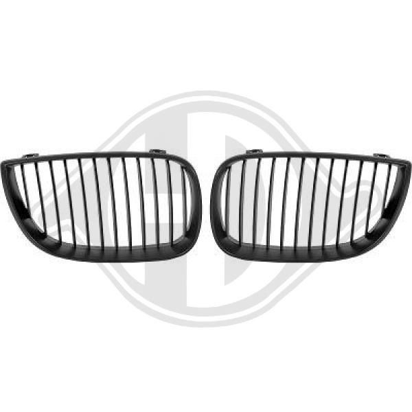 DIEDERICHS 1280740 Front grill BMW E87 118i 2.0 136 hp Petrol 2011 price