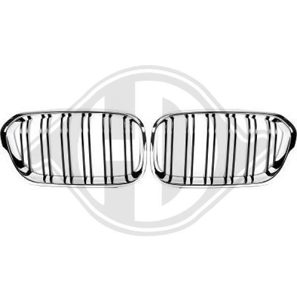 DIEDERICHS 1281841 BMW 1 Series 2014 Grille assembly