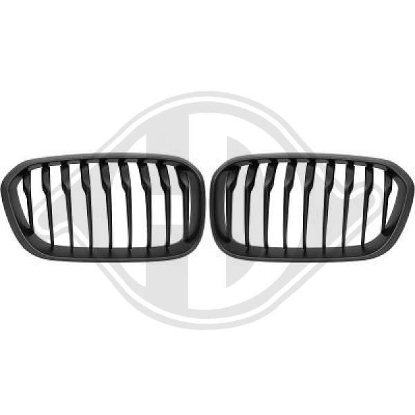 DIEDERICHS 1281940 BMW 1 Series 2011 Radiator grille