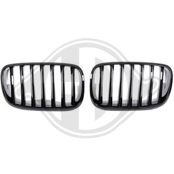 DIEDERICHS Grille assembly BMW X6 (E71, E72) new 1291440