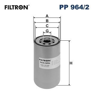 FILTRON Spin-on Filter Height: 261mm Inline fuel filter PP 964/2 buy