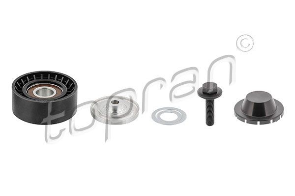 TOPRAN 503 797 Deflection / guide pulley, v-ribbed belt BMW X4 2013 in original quality
