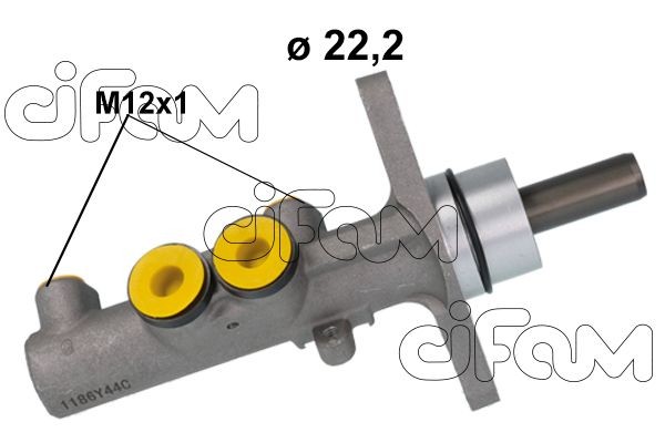 Great value for money - CIFAM Brake master cylinder 202-1186