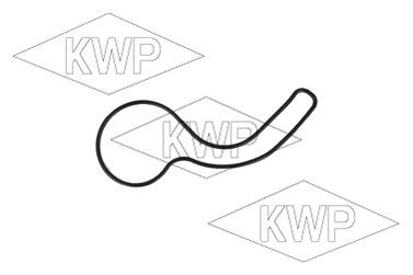 KWP 101366 Water pump with seal, Mechanical, Brass, Water Pump Pulley Ø: 114 mm, for v-ribbed belt use