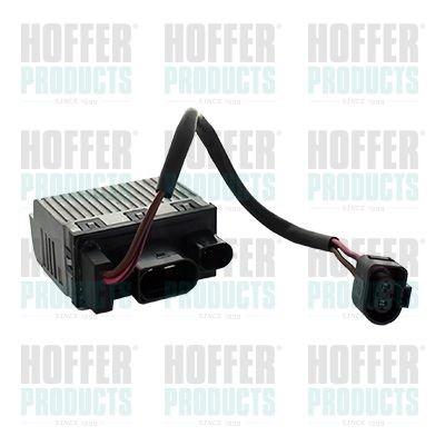HOFFER H73240166 Relay, radiator fan castor 8D0959501A