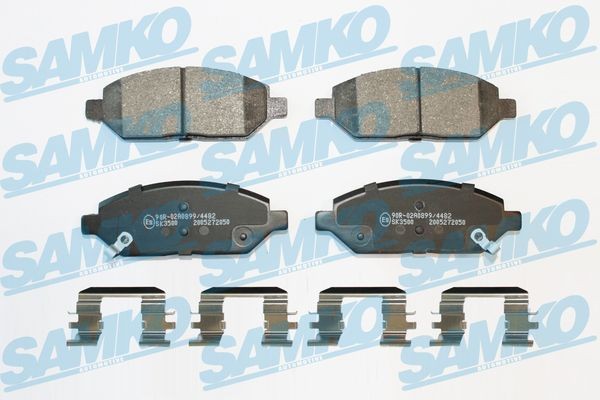 Opel KARL Brake pad set SAMKO 5SP2050K cheap