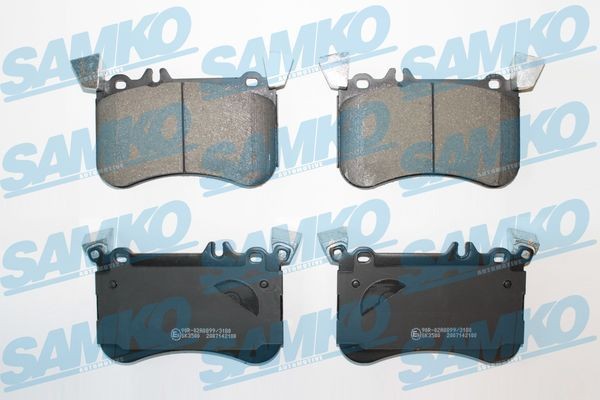 SAMKO 5SP2100 Brake pad set 007 420 12 20