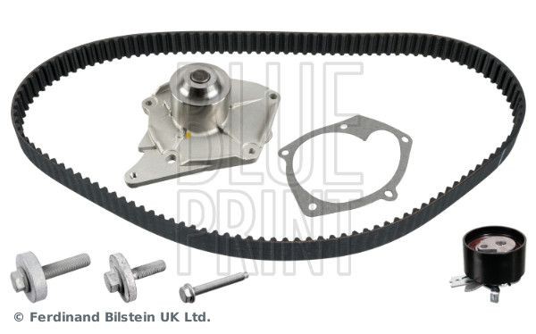 BLUE PRINT Water pump and timing belt kit ADBP730019 Nissan NOTE 2008