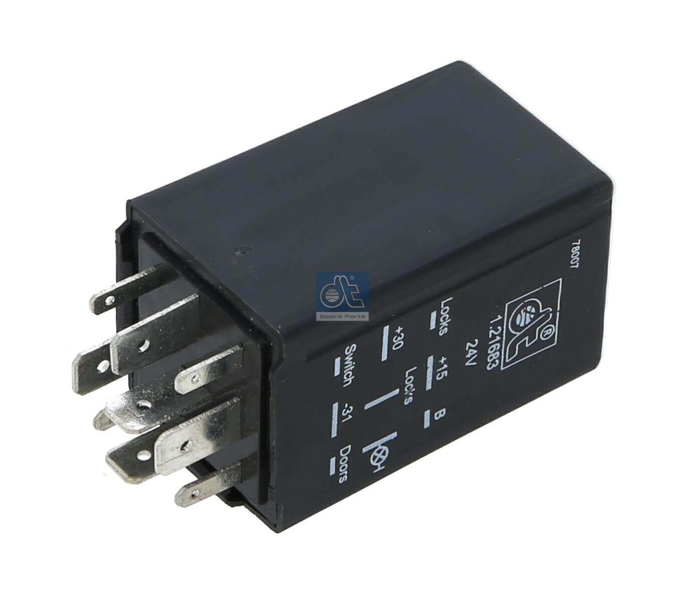 DT Spare Parts 1.21683 Relay, low beam 1451786