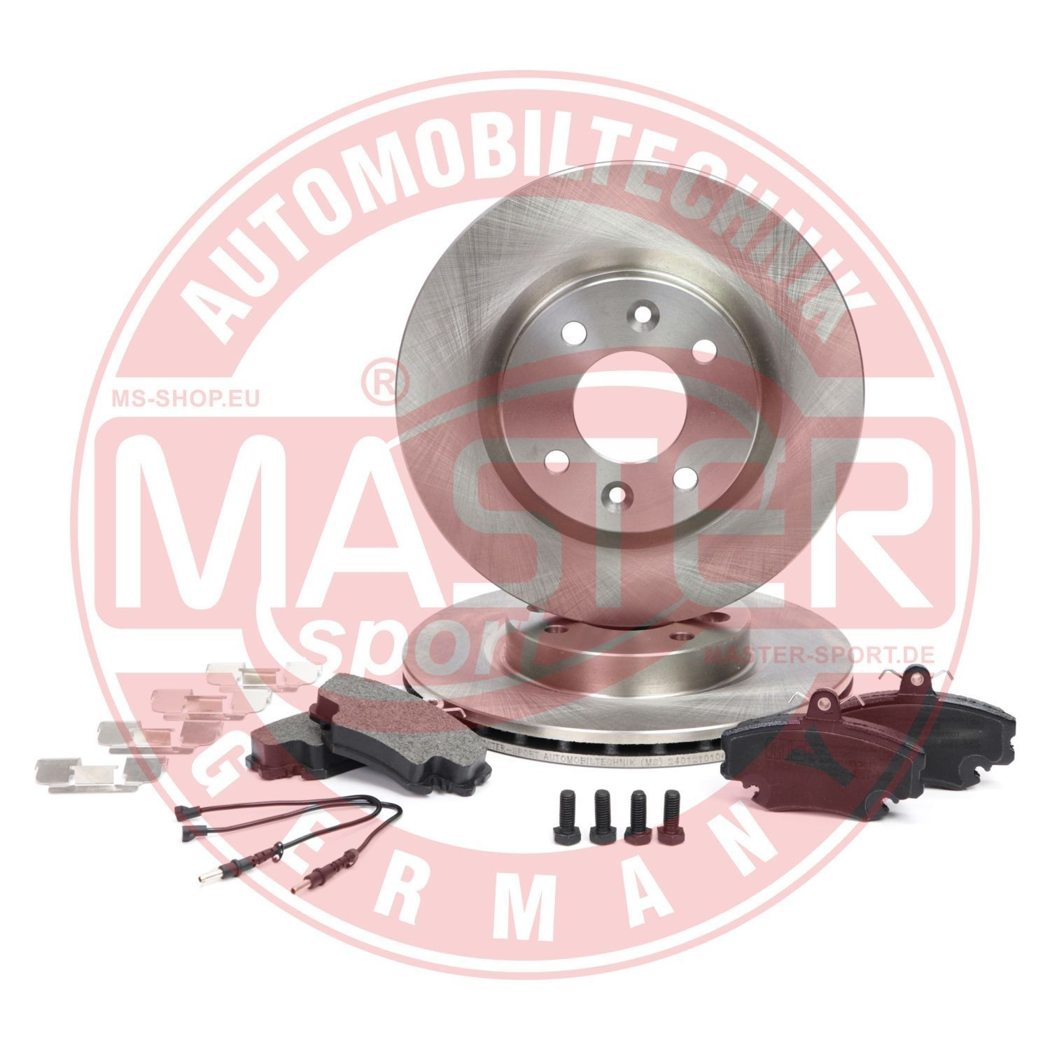 Dacia SANDERO Brake discs and pads set MASTER-SPORT 202101060 cheap
