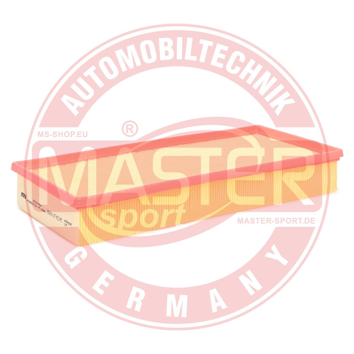 MASTER-SPORT 39219-LF-PCS-MS Air filter 58mm, 187mm, 389mm, Filter Insert