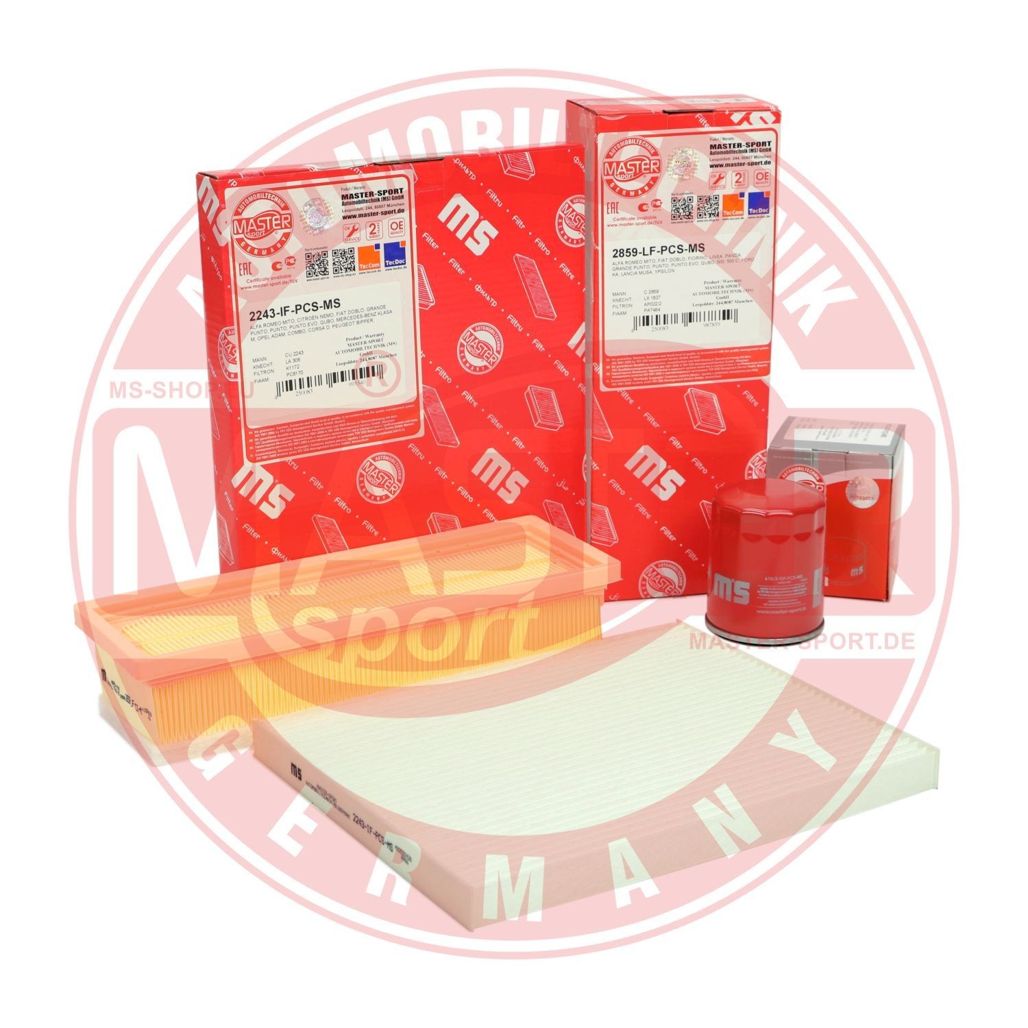 MASTER-SPORT 450001152 Oil filter AC 129500