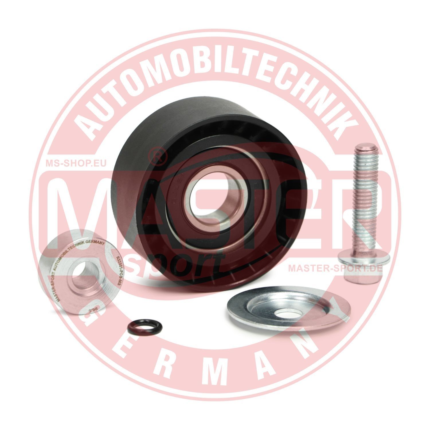 Iveco Deflection / Guide Pulley, v-ribbed belt MASTER-SPORT R32301-PCS-MS at a good price