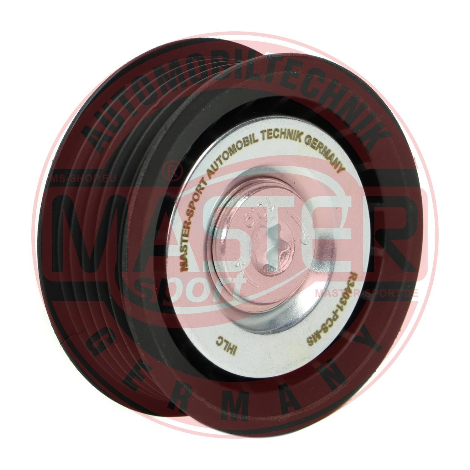 550332050 MASTER-SPORT with screw Ø: 65mm Deflection / Guide Pulley, v-ribbed belt R34031-PCS-MS buy