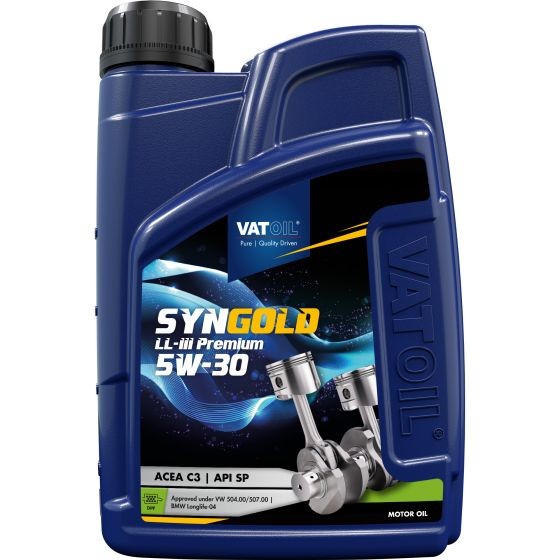 Engine oil 50582 VATOIL SynGold LL-III Premium 5W-30, 1l, Synthetic Oil