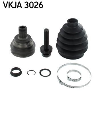 Buy Joint kit, drive shaft SKF VKJA 3026 - Drive shaft and cv joint parts SKODA YETI online