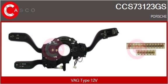 CASCO CCS73123GS Steering column switch Porsche Cayenne 92A 3.0 Diesel 211 hp Diesel 2021 price