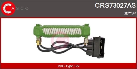 CRS73027AS CASCO Blower motor resistor VW