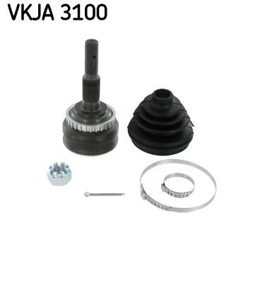 SKF External Toothing wheel side: 33, Internal Toothing wheel side: 25, Number of Teeth, ABS ring: 29 CV joint VKJA 3100 buy