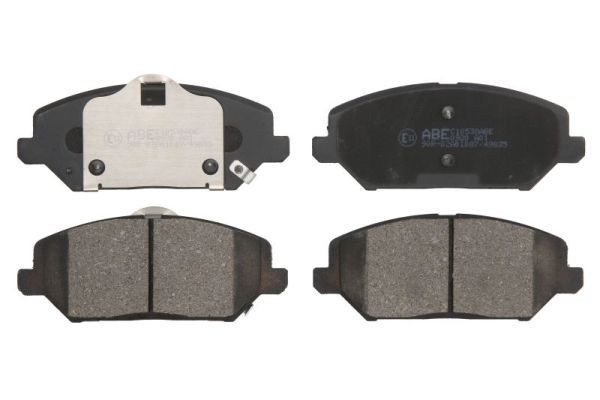 ABE C10538ABE Brake pad set Front Axle, not prepared for wear indicator
