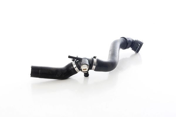 Coolant pipe BSG Upper, Rubber with fabric lining, with sensor, Thermostat fitted in coolant hose - BSG 90-720-196