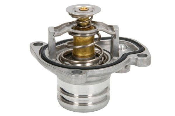 THERMOTEC D2W005TT Engine thermostat Opening Temperature: 75°C, with housing, Synthetic Material Housing