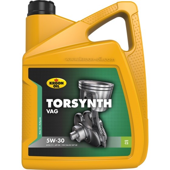 KROON OIL TORSYNTH, VAG 32643 Moottoriöljy 5W-30, 5l, Synteettinen öljy