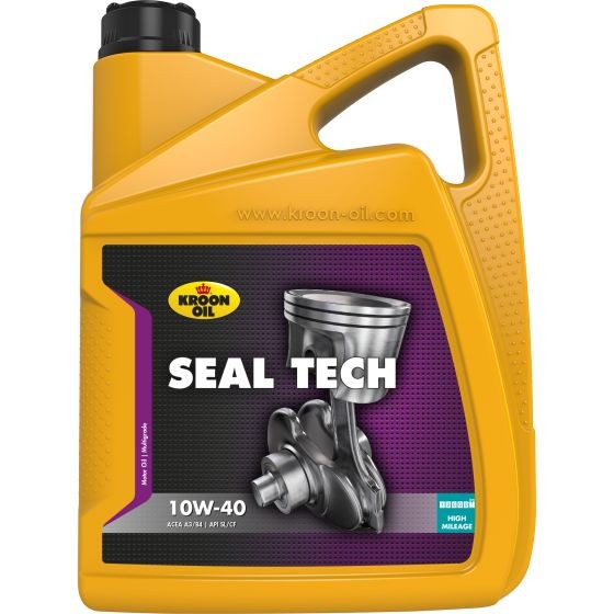 KROON OIL SEAL TECH 35437 Engine oil 10W-40, 5l, Part Synthetic Oil