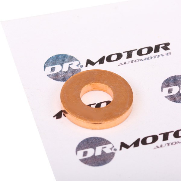 DR.MOTOR AUTOMOTIVE DRM0197 Seal Ring, nozzle holder Inner Diameter: 7,3mm, Copper
