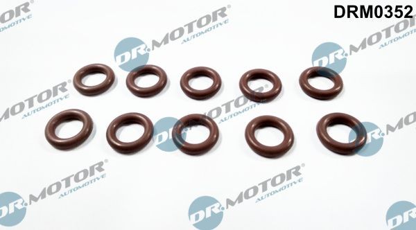 DR.MOTOR AUTOMOTIVE Seal Ring, injector DRM0352 BMW 1 Series 2011
