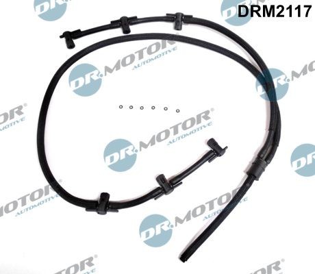 AUDI A6 Allroad Pipes and hoses parts - Hose, fuel overflow DR.MOTOR AUTOMOTIVE DRM2117