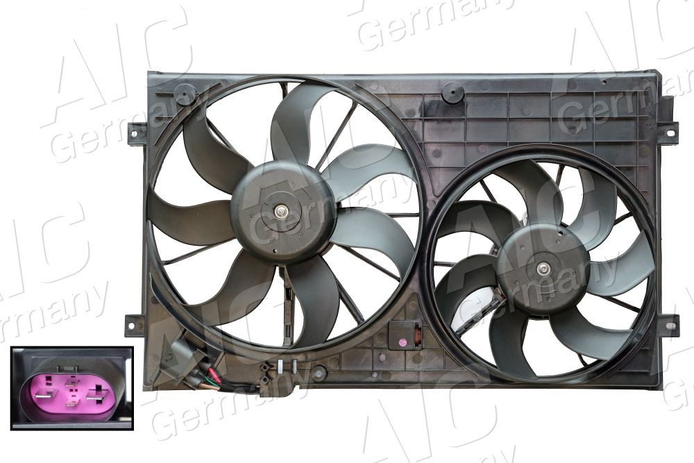 AIC 54589 Fan, radiator 1K0121207T