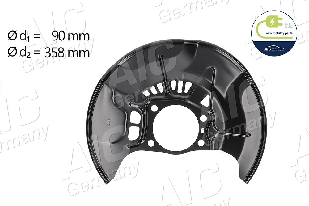 AIC Front Axle Right Brake Disc Back Plate 58812 buy