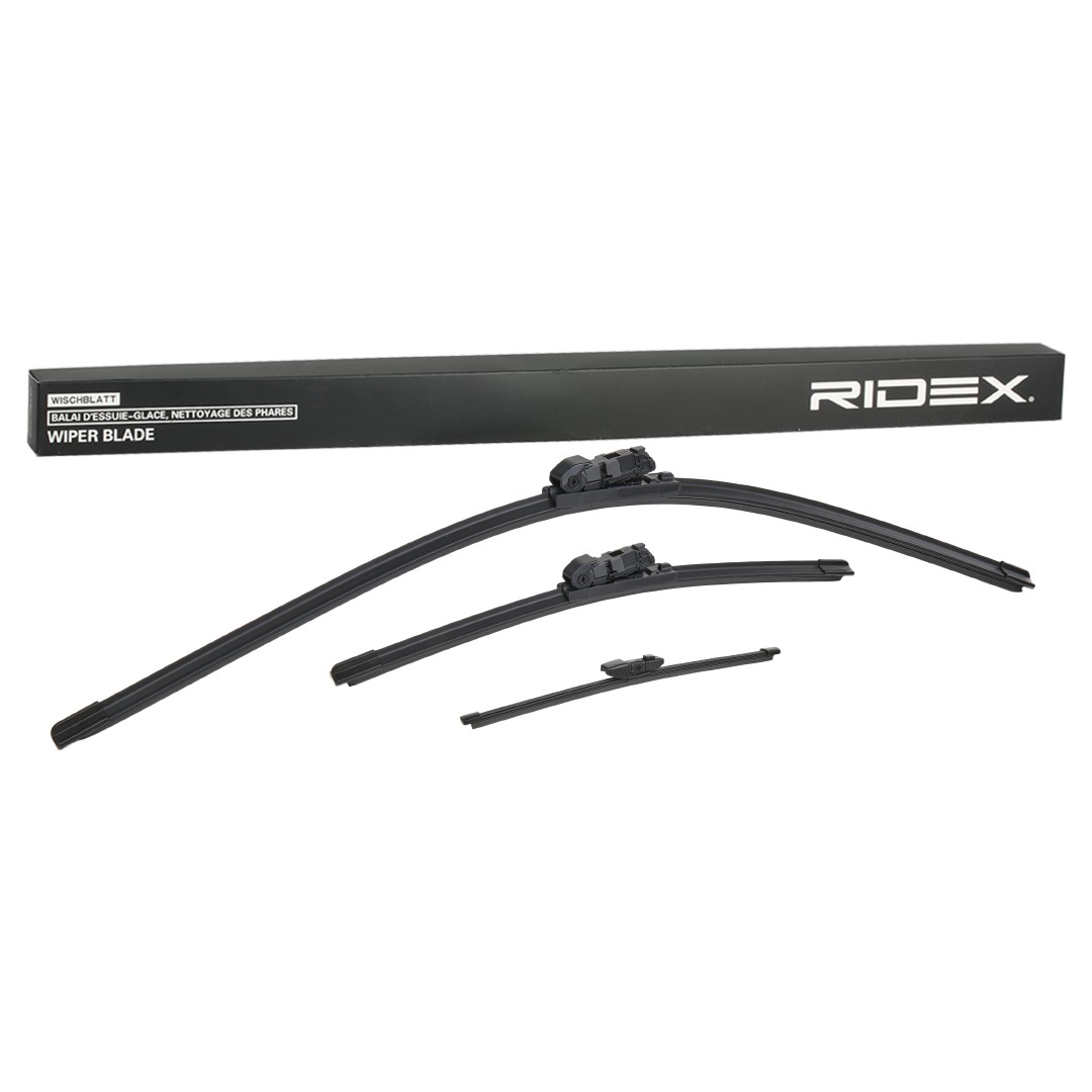 Original RIDEX Windshield wipers 298W17036 for VW TOURAN