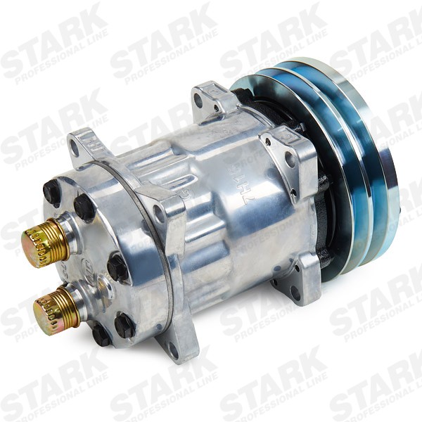 STARK SKKM-0340608 Air conditioner compressor SD7H15-4609, 12V, PAG 100, with PAG compressor oil