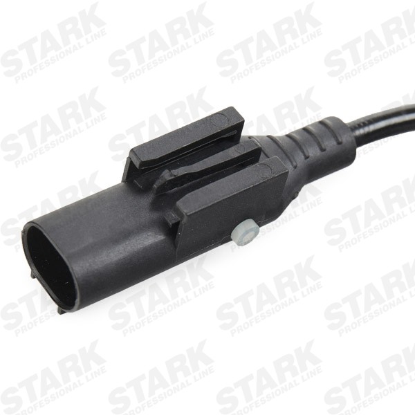 STARK SKWSS-0351415 ABS sensor Rear Axle Right, for vehicles with ABS, 2-pin connector, 815mm, 12V, black
