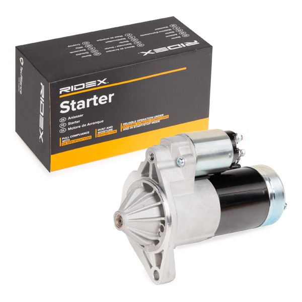 RIDEX Starter motors 2S0575 for JEEP WRANGLER, CHEROKEE, GRAND CHEROKEE
