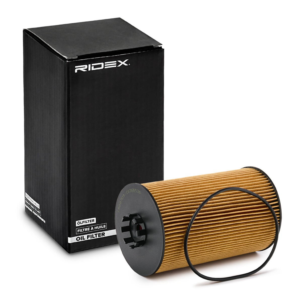 RIDEX Filter Insert Ø: 120,5mm, Height: 205,5mm Oil filters 7O0317 buy