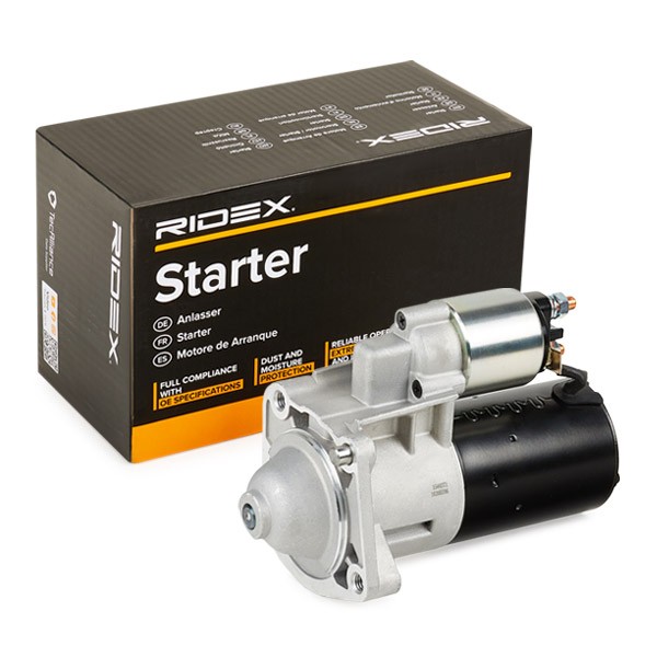Great value for money - RIDEX Starter motor 2S0606