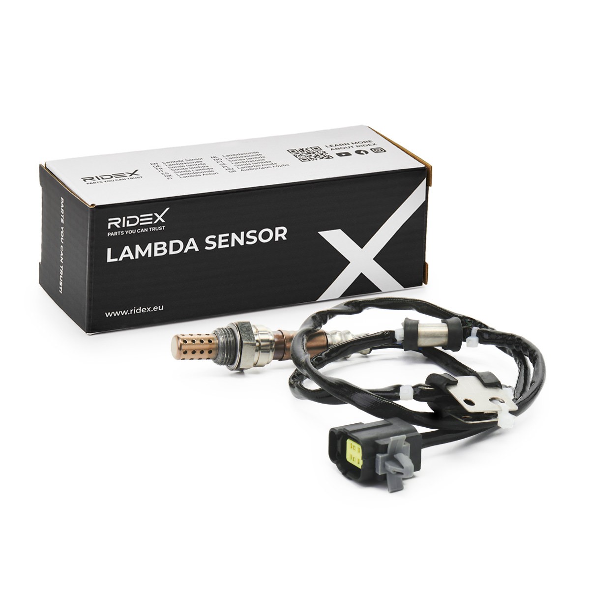 RIDEX 3922L0516 Lambda sensor M18x1.5, Regulating Probe, 4